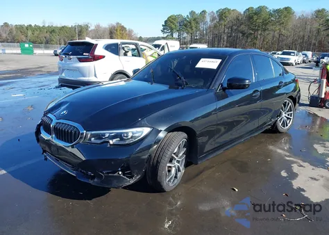 2022 BMW 330I xDrive z USA, uszkodzony, nr VIN 3MW5R7J09N8C42007